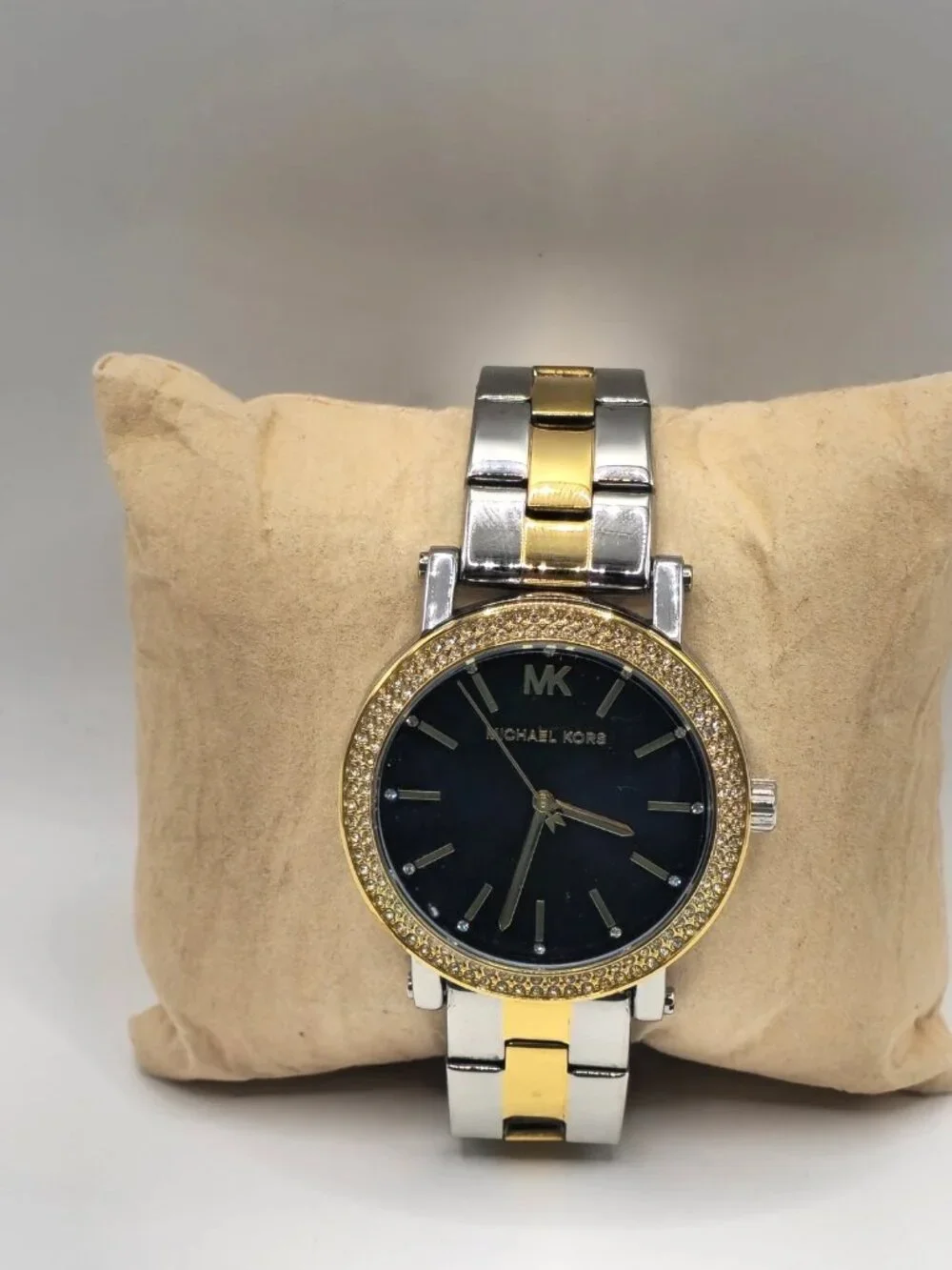 Michael Kors Lauryn Women's Two-Tone Pavé Watch